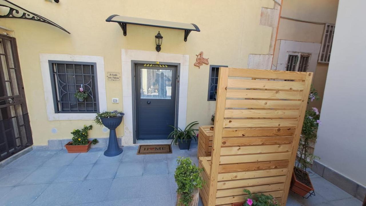 Ferienwohnung Il Cortile Della Patrona Syrakus Exterior foto